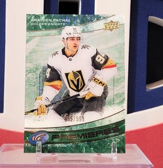 Brayden Pachal 2022-23 - Ud Ice Premieres Green Rookie /599 Upper Deck